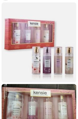 Kensie by Kensie, 4 Piece Body Mist Variety Gift Set for Women