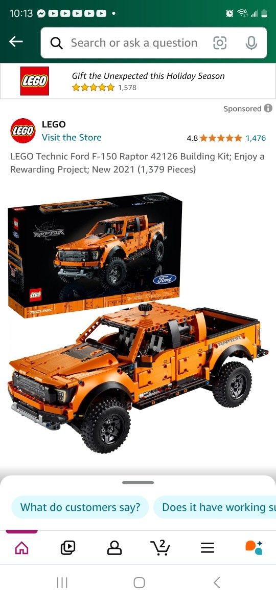 Lego Technic Ford Raptor