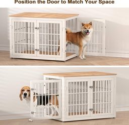 FREE - NIB rehomerance 38" Heavy Duty Dog Crate Furniture