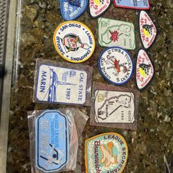 27 Pieces Bowling Patches Vintage