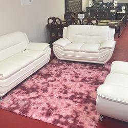 🔥Brand New 3Pcs Livingroom Furniture 🔥Only $49 Today And Pay Later With Or Without Credi🔥