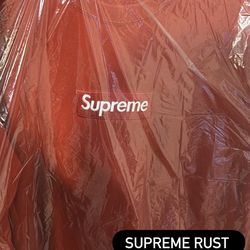 FW 18 Supreme Box Logo Rust Size Medium 