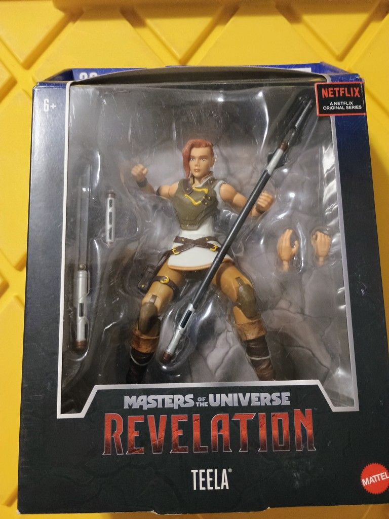 Teela, He-Man And The Masters Of The Universe Revelation Figure Set