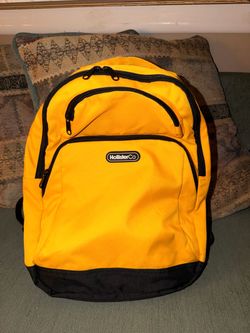 Hollister Backpack Yellow