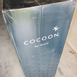 Sealy Cocoon Twin XL Mattress and Bed Frame-New In Box