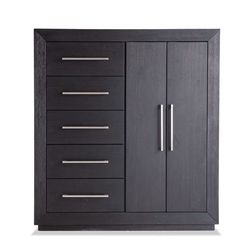 Black Wooden Dresser 