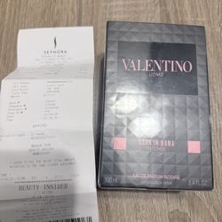 VALENTINO UOMO BORN IN ROMA INTENSE EAU DE PARFUM SPRAY 3.4 Oz / 100 ml FOR MEN