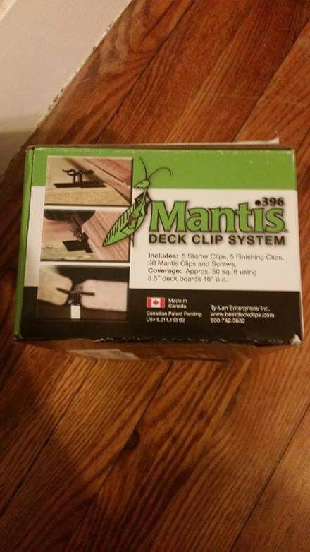 Mantis deck clip system