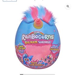 Rainbocorns Big Hair Surprised By Zuru