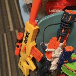 Nerf Guns Fortnite Lots Of Them!  Tons Of Extra Darts More Than 14 Guns Make An Offer Reasonable Offer Thanks 