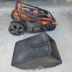 Black and Decker electric mower, no battery