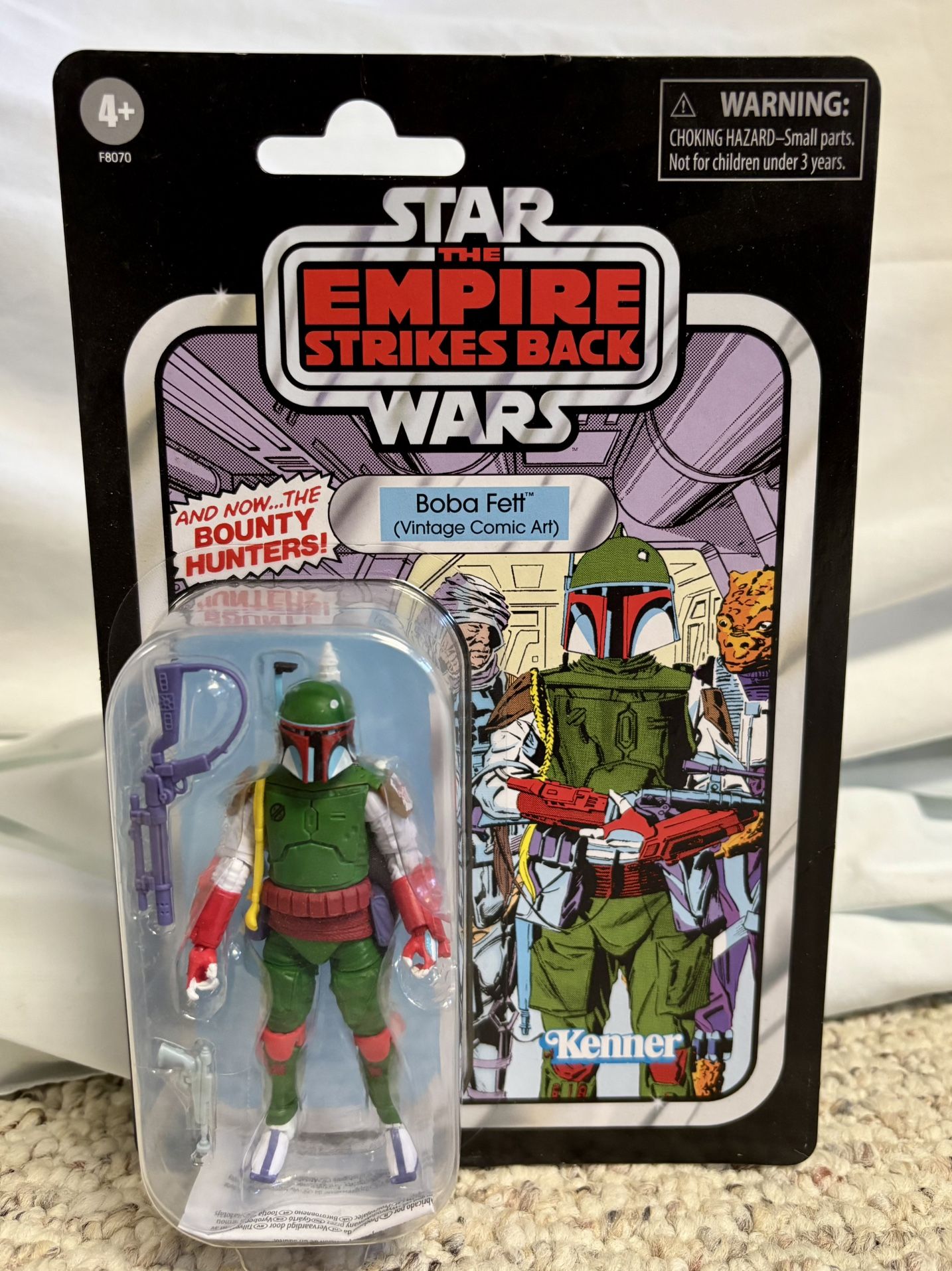 Star Wars Boba Fett Vintage Comic Art Collection Figure
