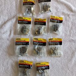 10 NIB Stanley Commercial Classic Solid Brass Hi-Rise Floor Doorstop Model 57-0002