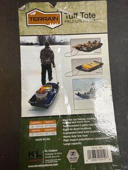 Terrain Tuff tote field sled