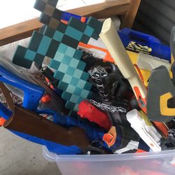 Nerf Guns And Toy Weapons