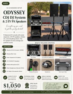 Odyssey DJ & Karaoke System