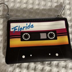 Starbucks ☕️ Florida Cassette Key/Coin Wallet 