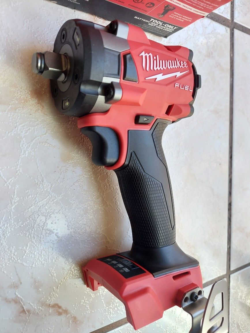 New Milwaukee FUEL 1/2" Impact Wrench M18  - Tool Only. 