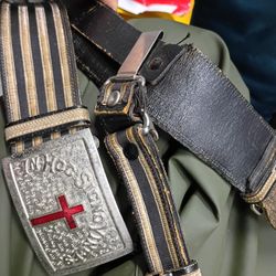 VTG-MASONIC KNIGHTS TEMPLAR BELT