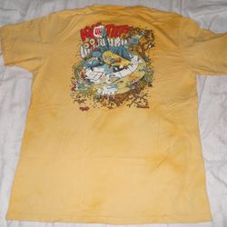 Skateboard Shirt Vinny Vole Volcom Stone Phillips 2007 Size MEDIUM Vintage Used