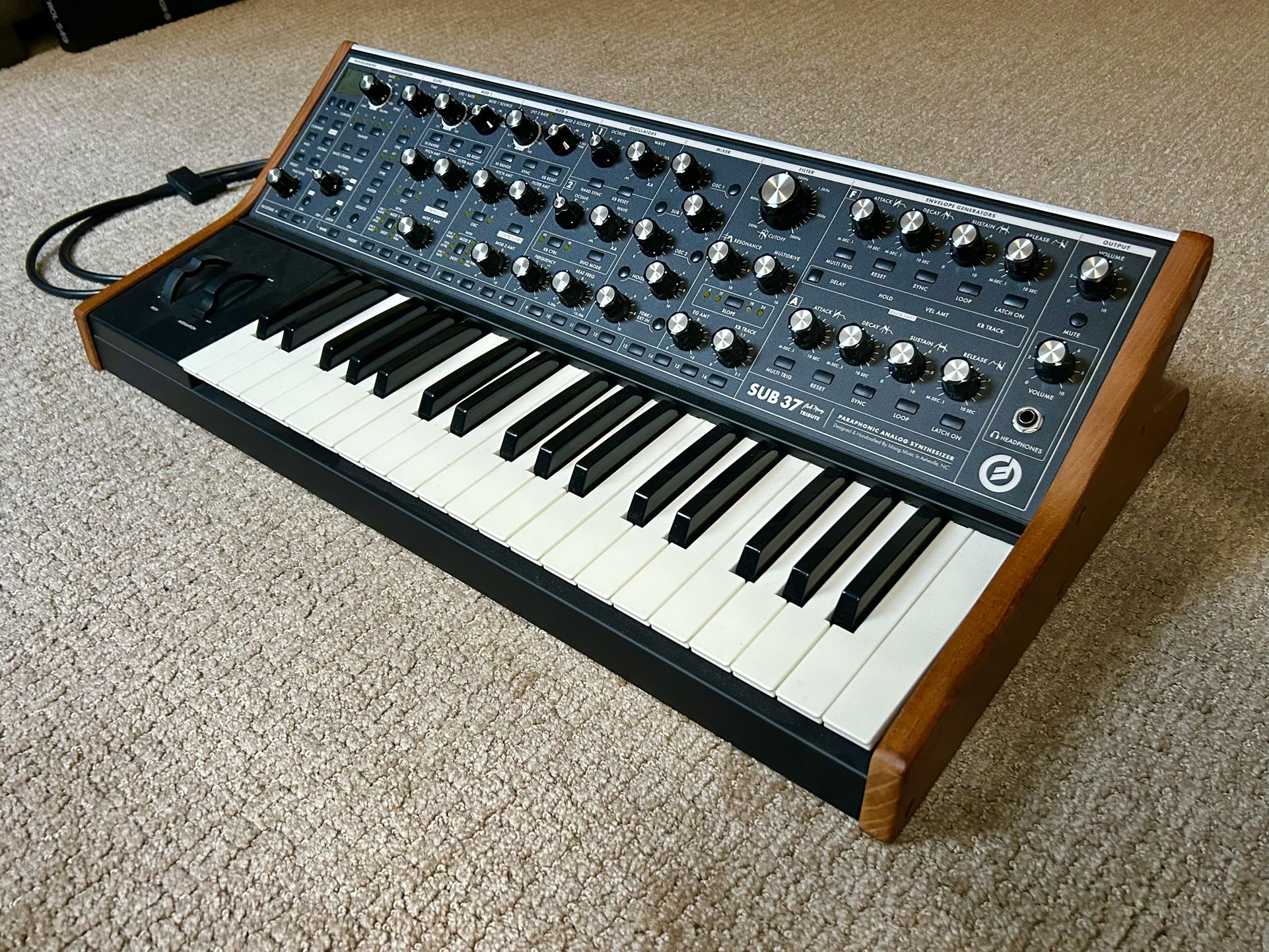 MOOG Sub 37 Tribute Edition Synthesizer (NO TRADES)
