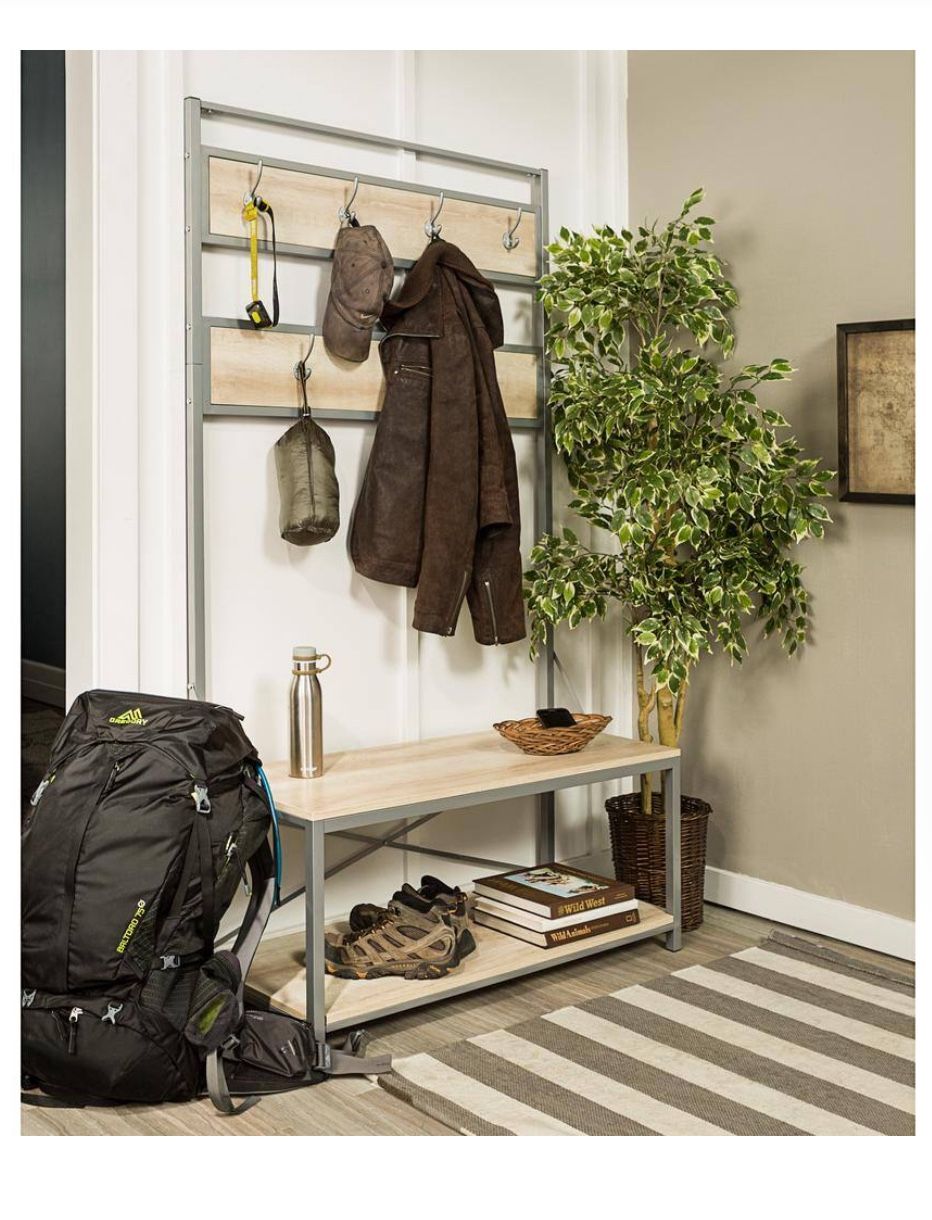 Coat and shoe rack