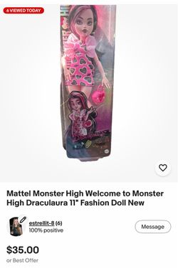 Doll new Draculaura