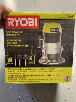 Ryobi 1.5 HP Router Kit