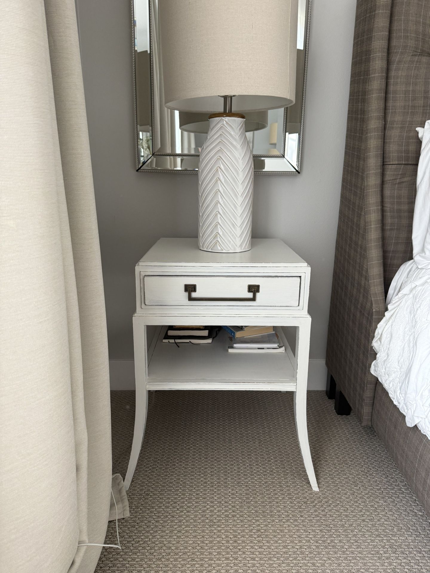 Farmhouse Bedside Table 