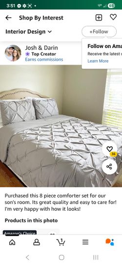 Twin   Bedspread  Set Gray