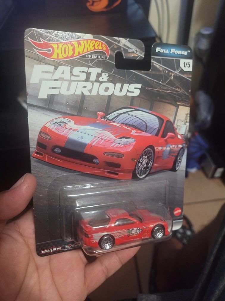 Hot Wheels Fast & furious 95 Mazda RX 7