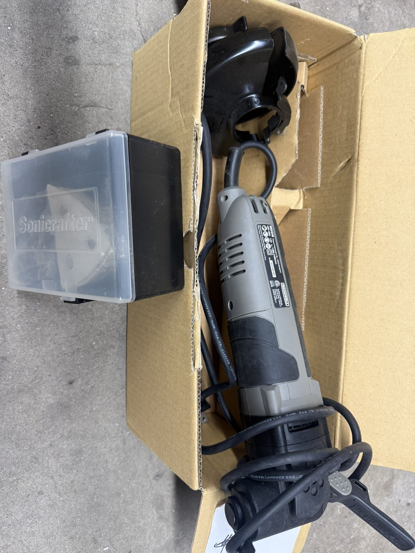 ROCKWELL SONICRAFTER OSCILLATING TOOL #RK 5121k