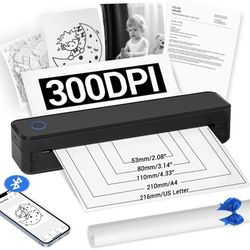 Thermal Mobile/Portable Inkless Printer