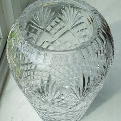 Vintage Crystal Vase ▪︎HEAVY▪︎