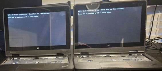 LapTop for Sale 💻 💻  LENOVO ThinkPad Yoga 11e,  has Password on  the BIOS..? Sale for PARTS. (2)laptops