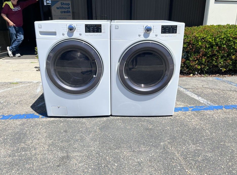 KENMORE FRONT LOAD WASHER DRYER SET IDG 9 for Sale in Fresno, CA OfferUp