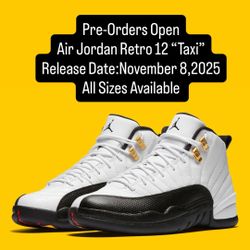 Air Jordan Retro 12 Taxi