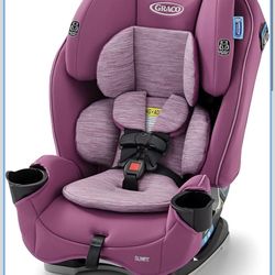 Graco Slimfit 3-in-1 Convertible Car Seat, Ultra-Space-Saving Design, Silas, Suitable for Rear and Forward-Facing, Highback Booster Seat with 10-Posit