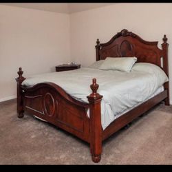 King Size Bed Frame $200