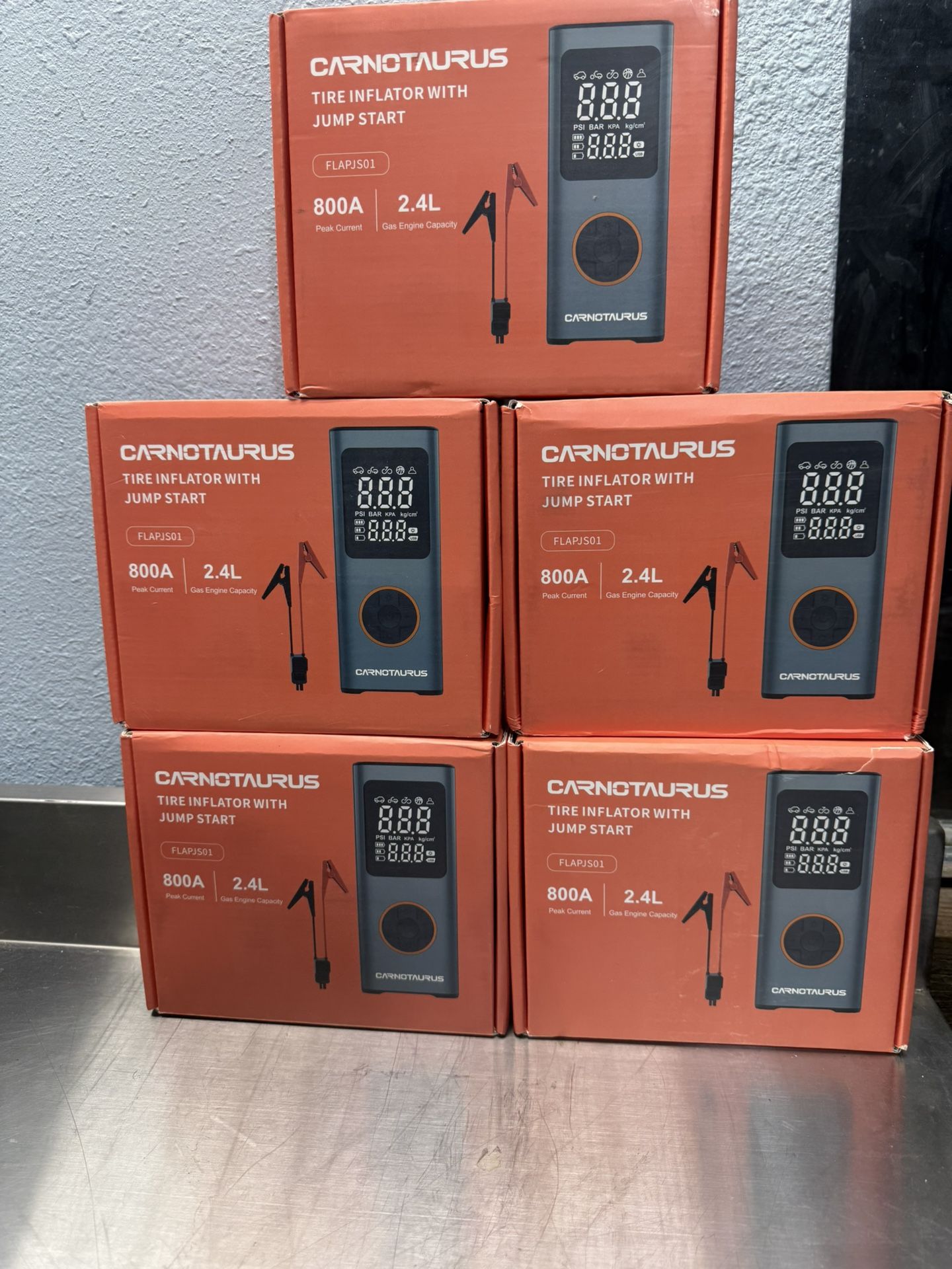 Car Jumpstart 800 Amps With Air Inflator