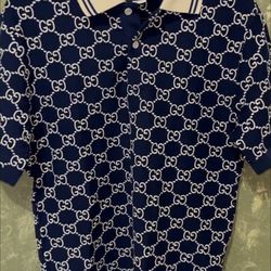 Men gg embroidered polo shirt
