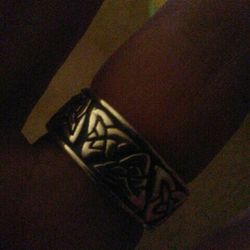 Sterling Silver Ring. 11 Gram Size 13