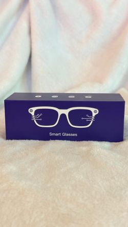 AI Smart Glasses with 8MP Camera, 4K Video