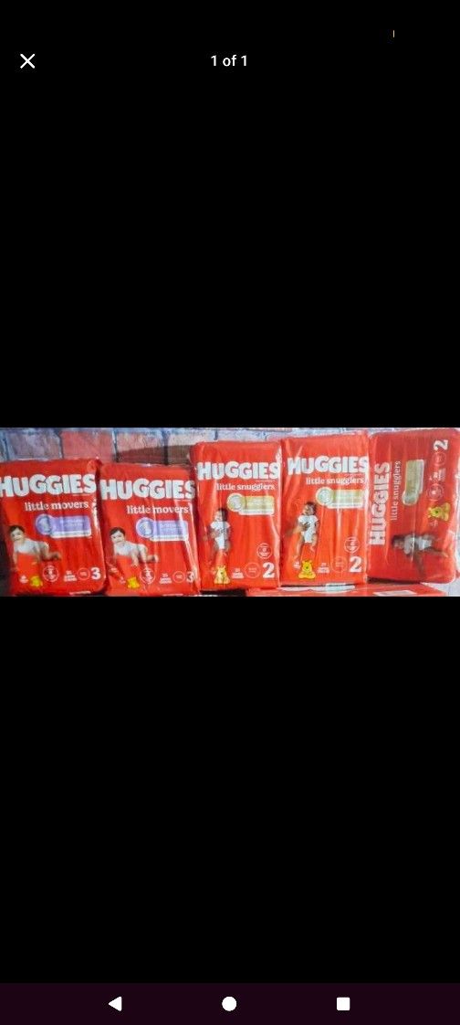 Huggies Diapers