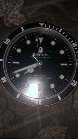 Bape Clock Glow In Dark