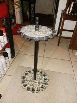 NICE POOL STICK HOLDER ETC 15 FIRM GO MY POST ALOT ITEM TO SEE