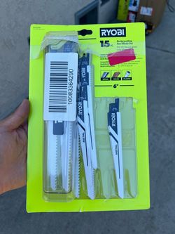 Ryobi 15-Piece Reciprocating Saw Blade Set