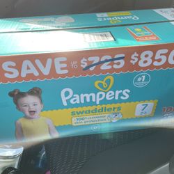 Pampers ( Size 7 )