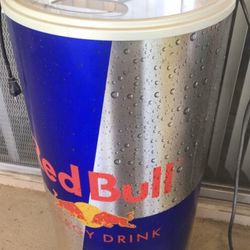 Red Bull Cooler $200.00 OBO Available Until Sold !!!