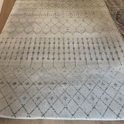 nuLOOM Bodrum Area Rug – 5’7” x 9’ – Grey